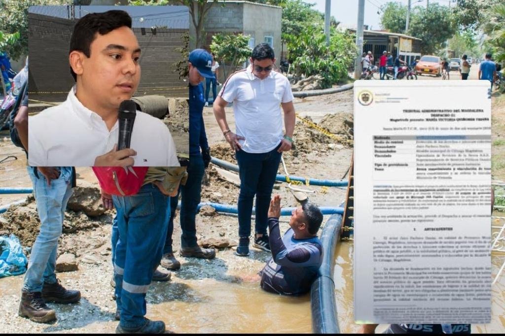 Tribunal admite demanda para exigir agua potable en barrio de Ciénaga