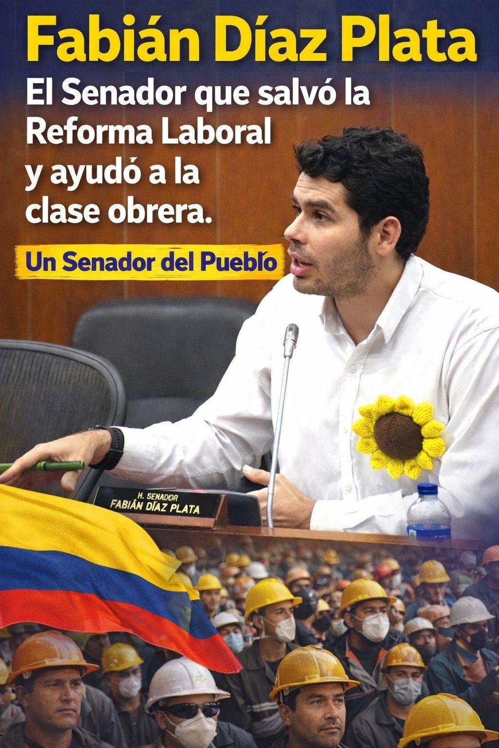 Edwin Fabián Díaz Plata: El Senador que defendió a capa y espada la ...