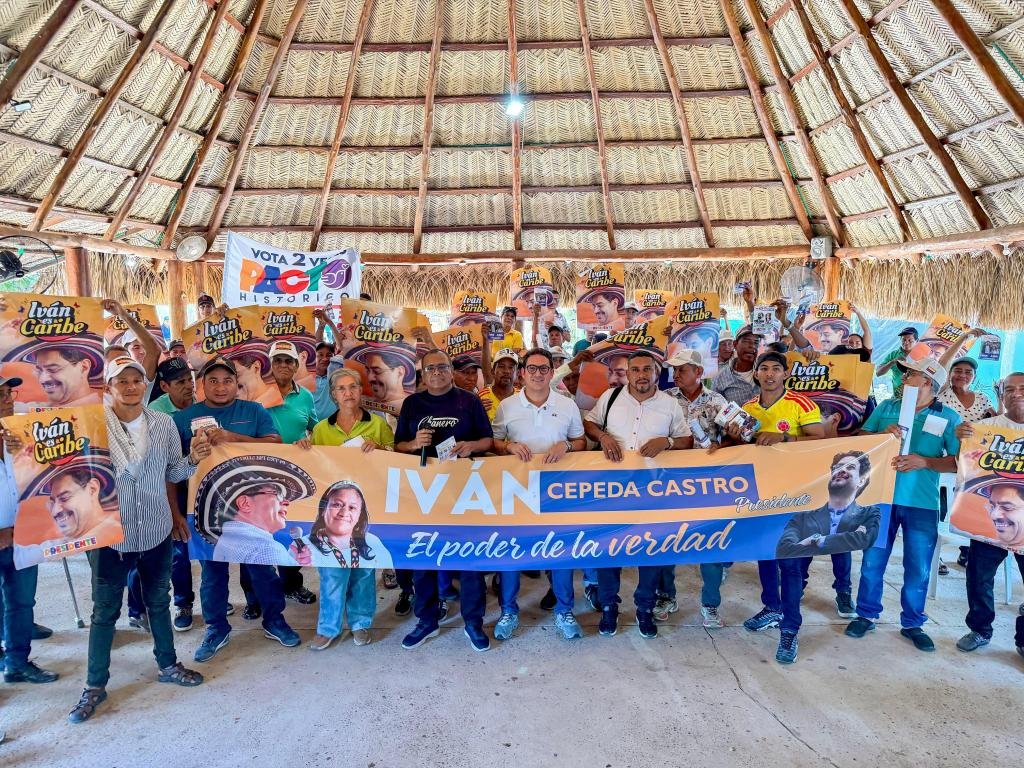 Congresista electo Felipe Hernández recorre el Magdalena impulsando la victoria de Iván Cepeda en primera vuelta