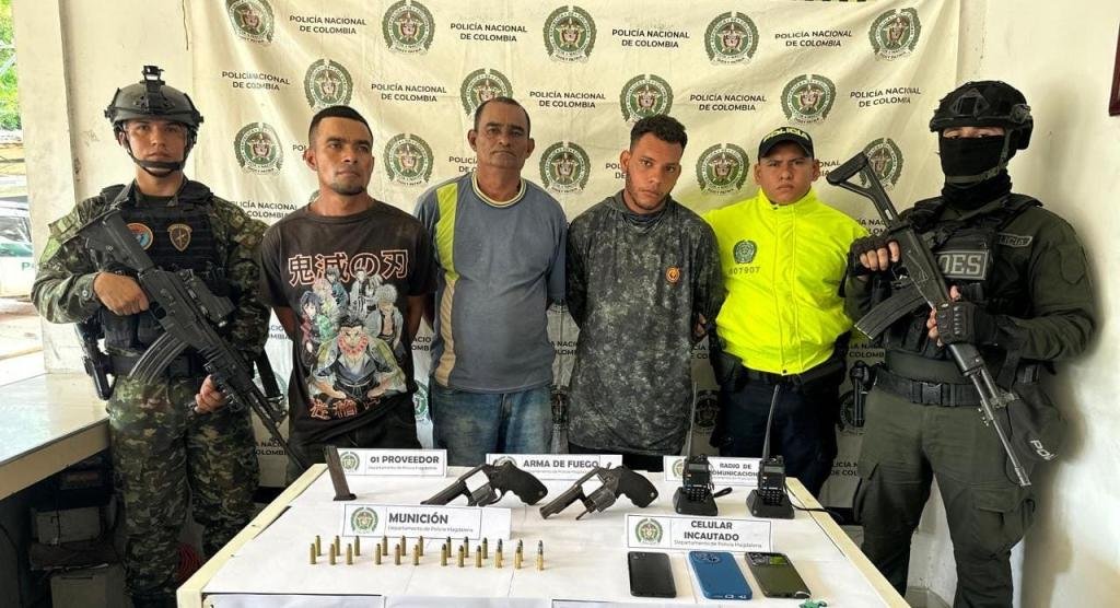 Golpe letal al ‘Clan del Golfo’ en el Magdalena: 7 capturados y 36 homicidios al descubierto