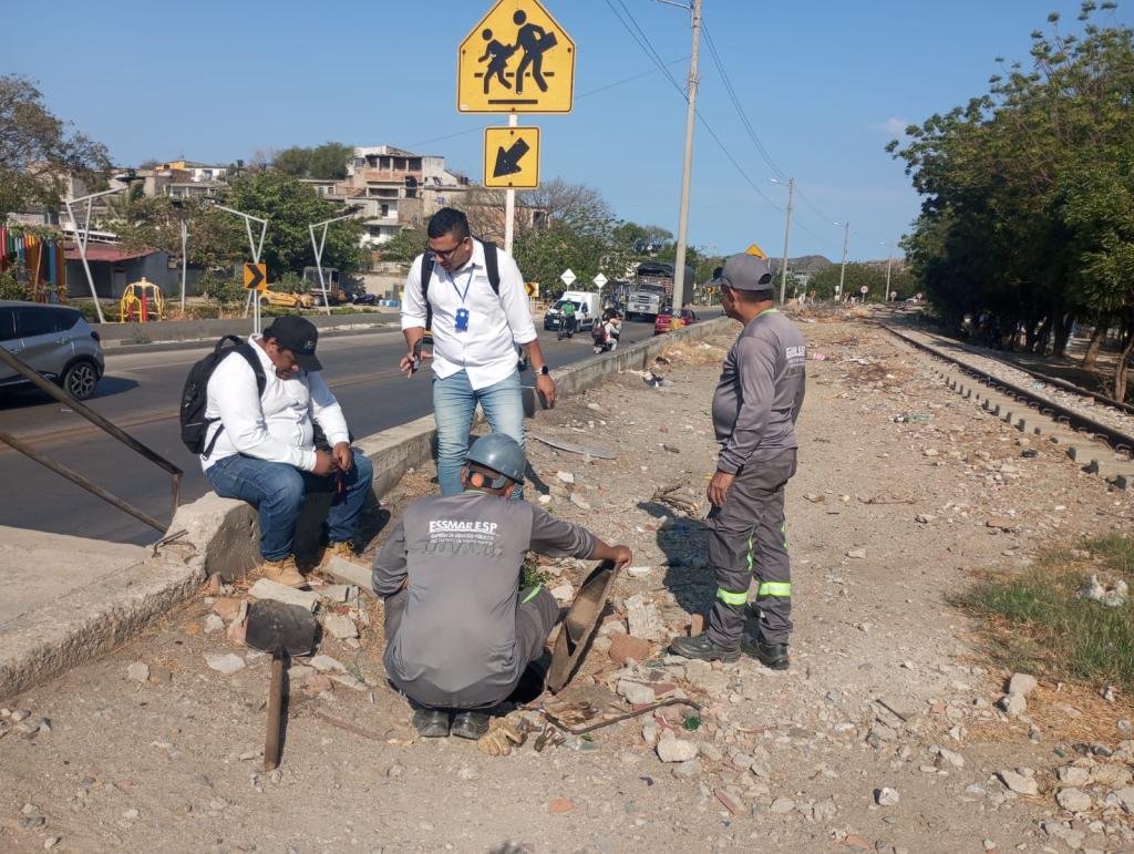 Vandalismo deja sin agua a centenares de familias en la Localidad 2 de Santa Marta