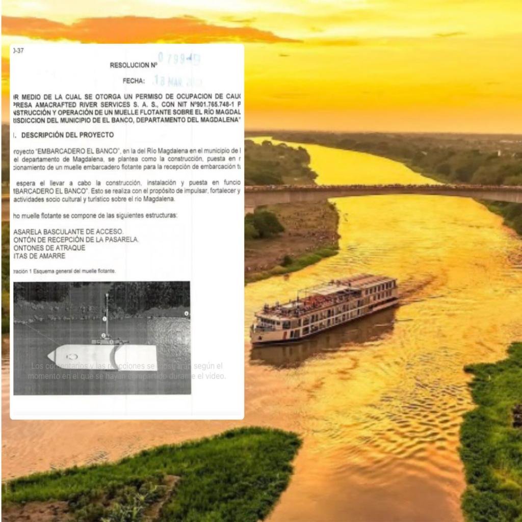 Negligencia administrativa dejó a El Banco fuera de la ruta turística del AmaMagdalena