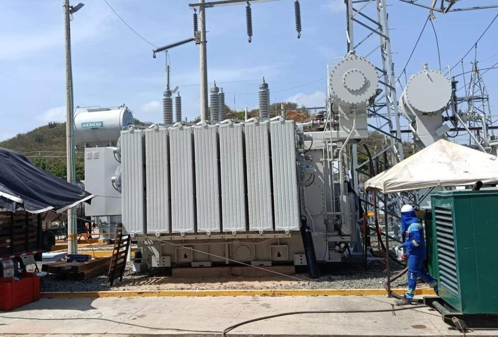 Avanza ampliación de la capacidad de la subestación Libertador en Santa Marta