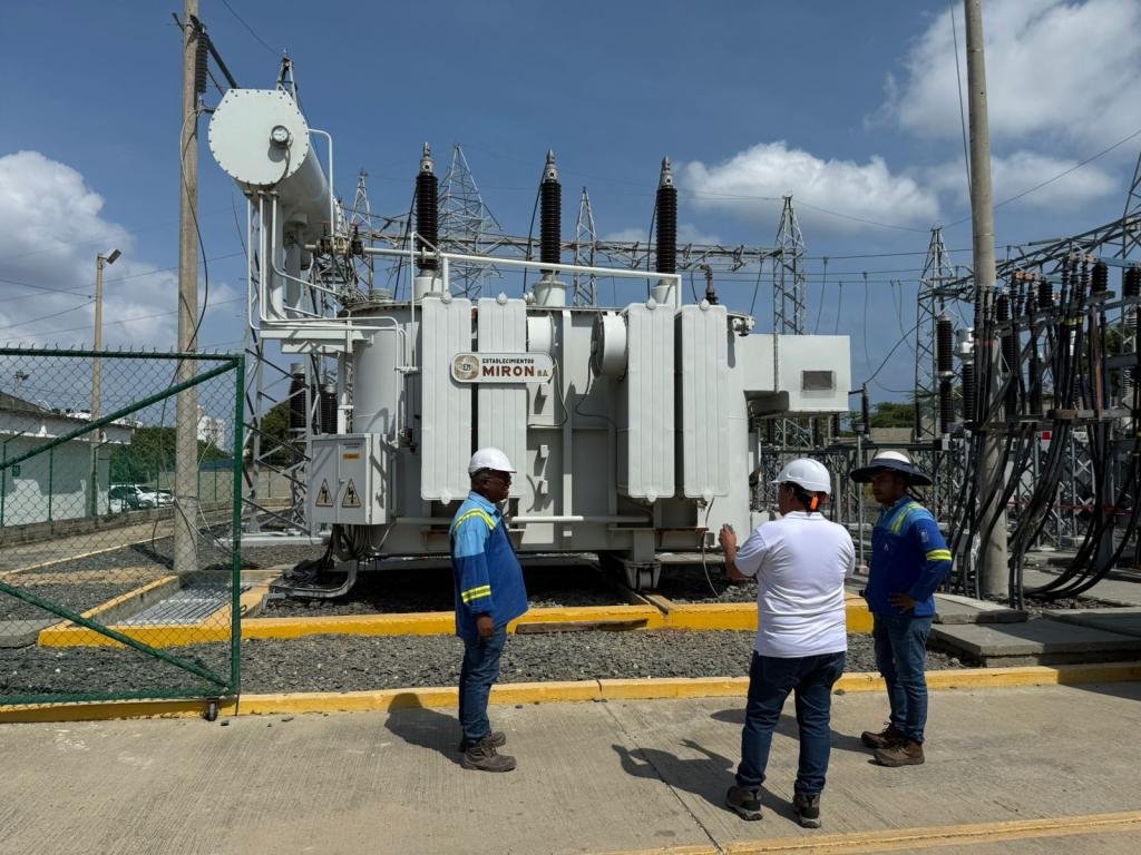 Nuevo transformador de máxima potencia mejorará el servicio de energía en Santa Marta