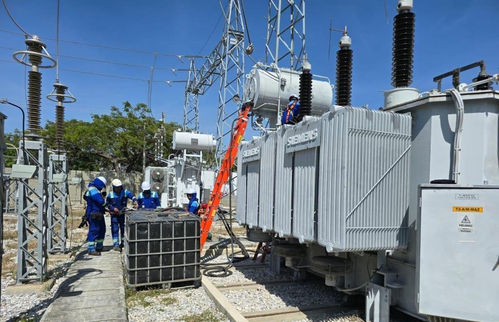 Air-e Intervenida instala nuevo  transformador en la subestación Gaira