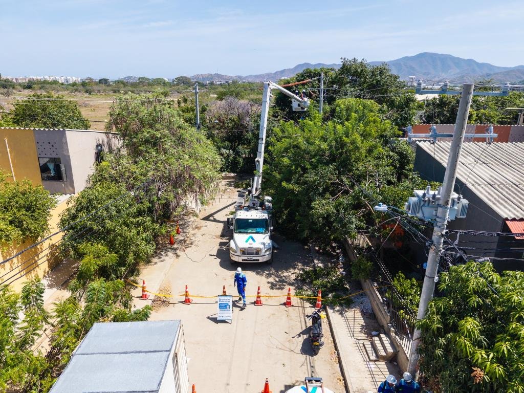 Positivo resultado del Plan de contingencia de Air-e Intervenida por el cumpleaños de Santa Marta