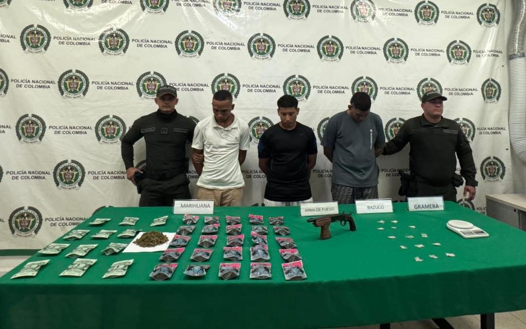 Caen Tres Presuntos Miembros de las “ACS” en Santa Marta: Llevaban Droga y Armas para Zonas Turísticas