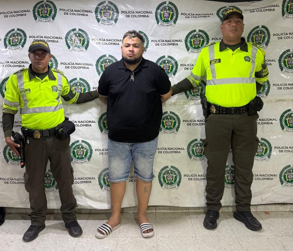 Cayó alias ‘Wissin 40’, presunto integrante de ‘Los Pepes’ en el área metropolitana de Santa Marta