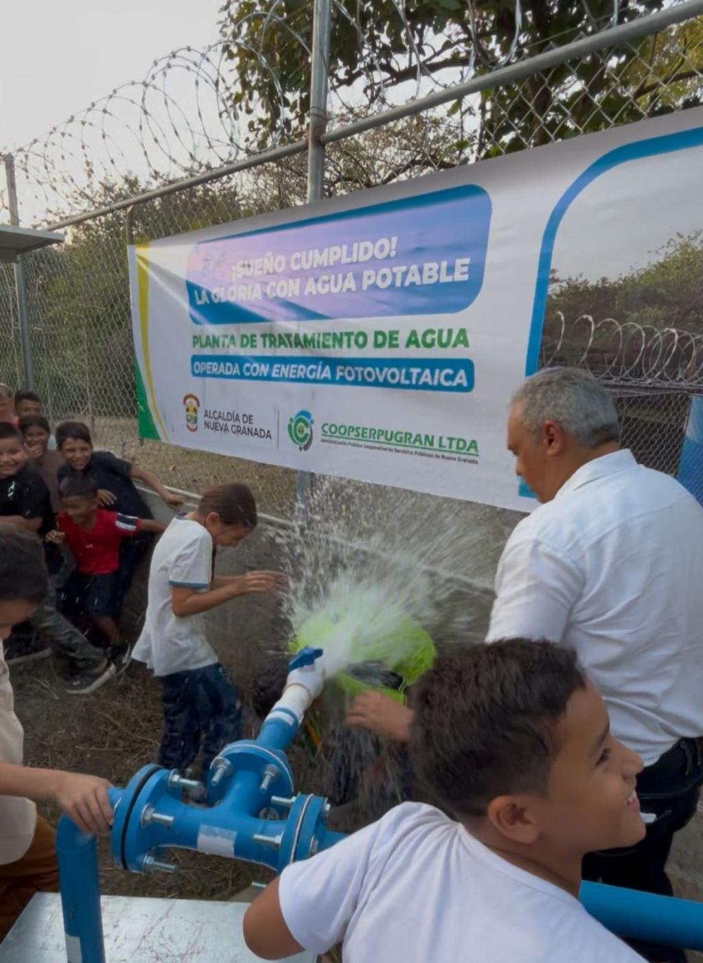 Nueva Granada tendrá agua apta para el consumo gracias a gestión de alcalde Joaquín Ariza