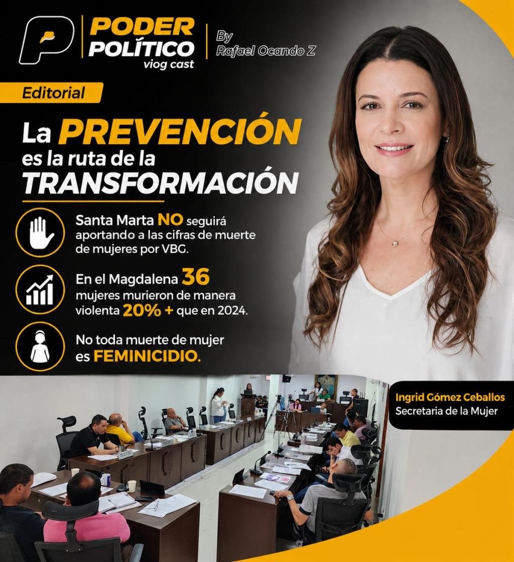 La prevención es la ruta para la transformación: Ingrid Gómez abandera con acciones, la prevención y la atención de la VBG en Santa Marta