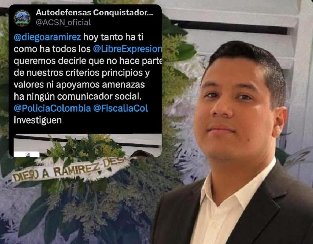 Autodefensas Conquistadoras de la Sierra niegan estar detrás de amenazas contra periodista samario Diego Ramírez