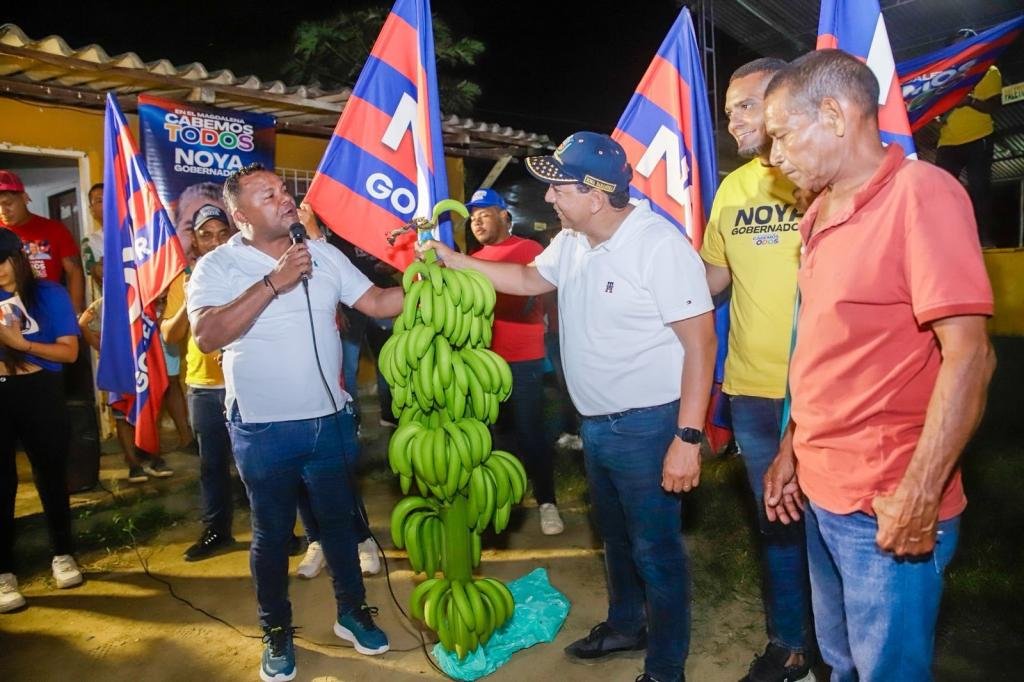 ¡La zona Bananera está con Noya!
