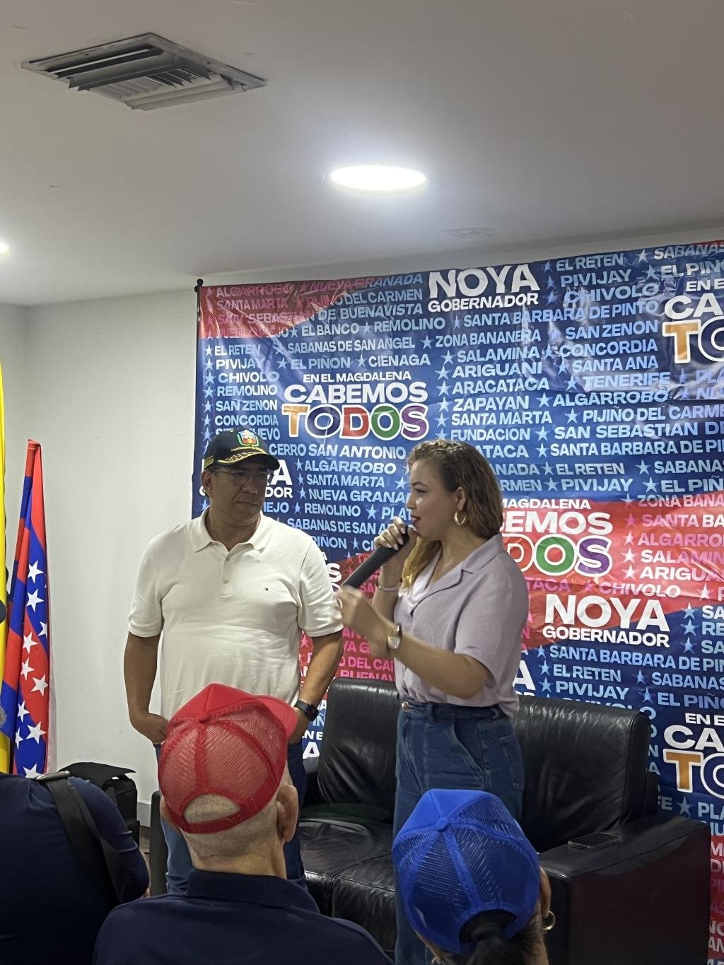 Rafael Noya fortalece su proyecto político en el Magdalena con el respaldo de la líder guajira Johanna Osorio