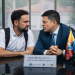 Mientras rector Vera asegura que suspende ventas por microtráfico, líder universitario le dice que muestre las pruebas: “No se está haciendo política, se lucha por el derecho estudiantil”