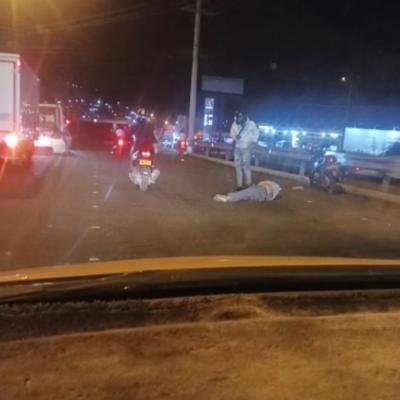 Dos heridos graves tras accidente en la Troncal del Caribe
