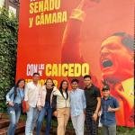 La gerente lo negó, pero la foto la desmiente: equipo del hospital de Nueva Granada habría abandonado pacientes para hacer campaña a Carlos Caicedo en Bogotá