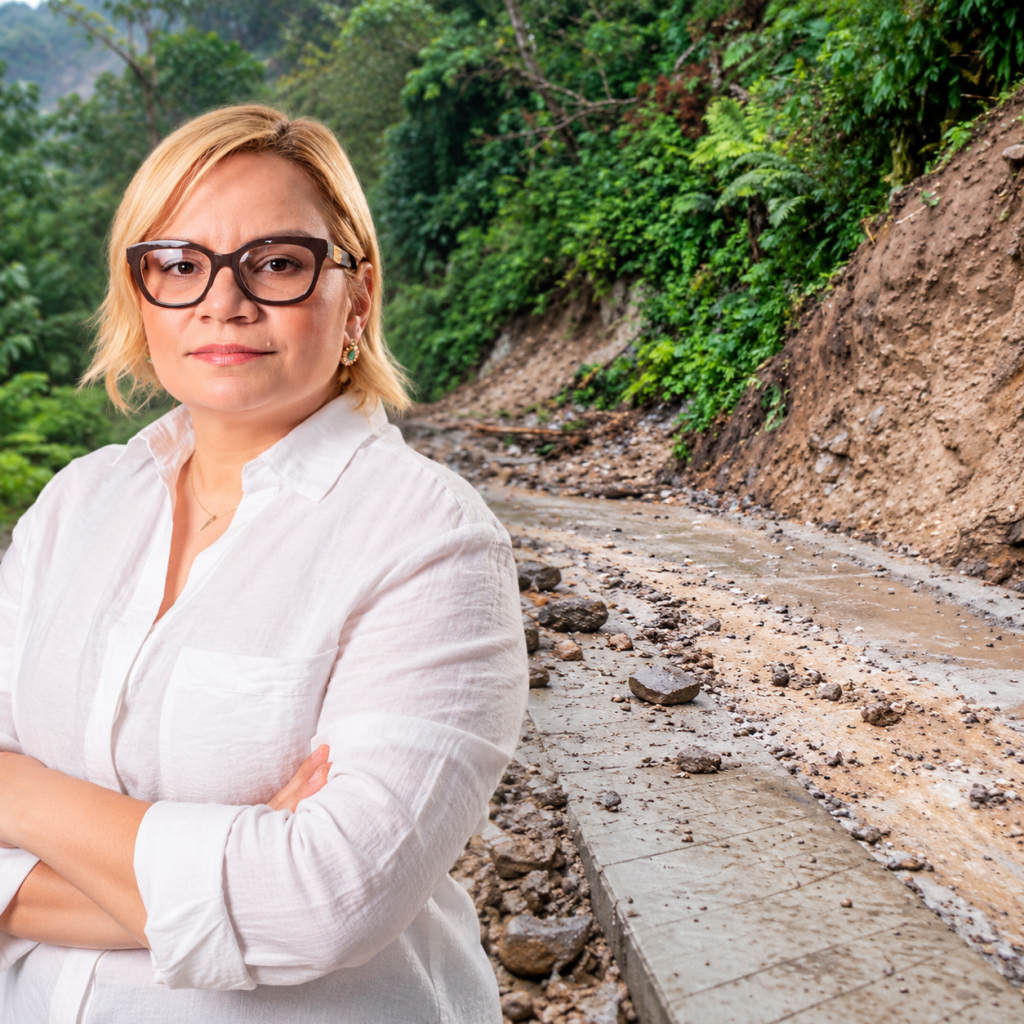 Gobernadora Guerra señala al Gobierno Petro por compromisos incumplidos ante la crisis vial en la Sierra Nevada