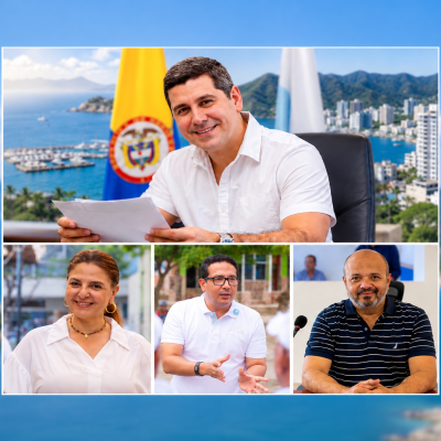 Efraín Lozano lidera el termómetro político para la Alcaldía de Santa Marta; Rafael Martínez sorprende, Azar se mantiene, Katime sube y Gómez batalla
