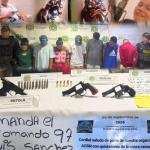 Golpe a la extorsión en Fundación: siete presuntos integrantes de estructuras criminales fueron capturados
