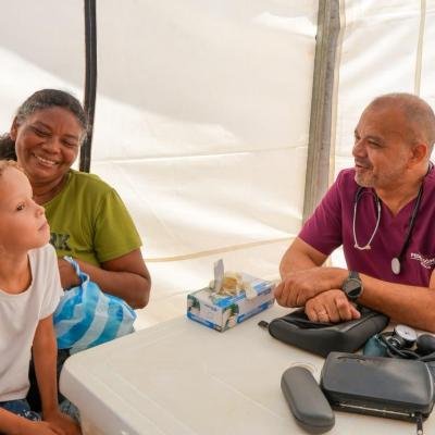 Brigada de salud del médico Pedro Gómez impactó a 148 personas ¡Ondas del Caribe recibió atención gratis