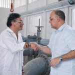 Luego de   28 años, en Santa Marta no se rebosará más una alcantarilla gracias a la gestión de Pinedo en articulación con el presidente Petro