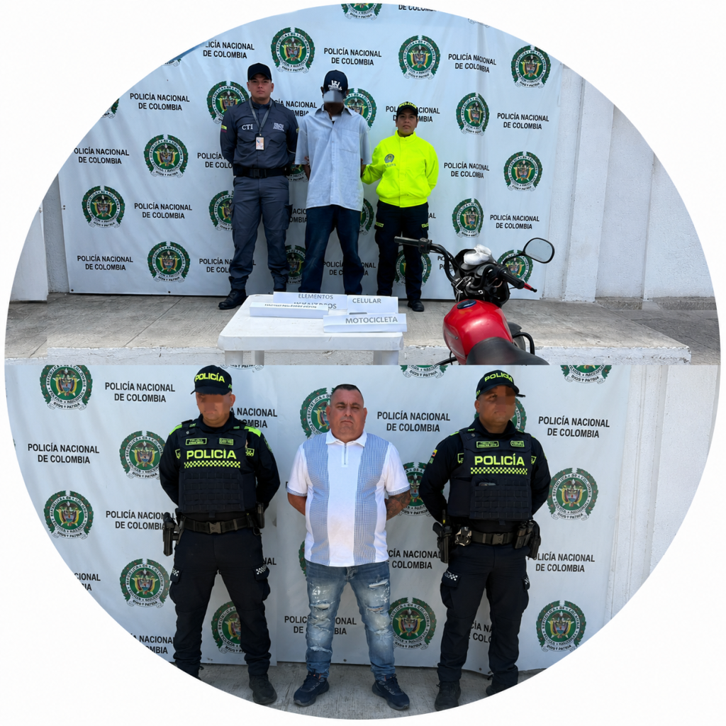 Capturado alias “El Brujo” por el delito de acceso carnal violento y ‘El Pipón’ por extorsionista