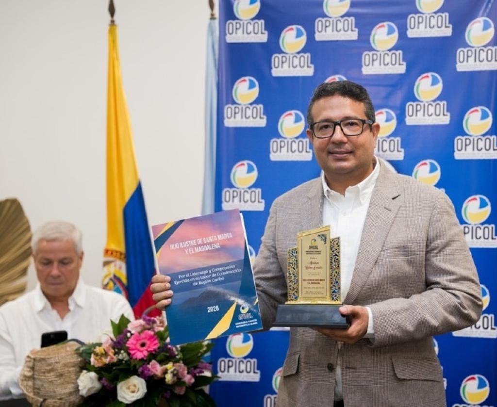 Abraham Katime, gerente de Activos por Colombia, es exaltado como Hijo Ilustre del Magdalena y de Santa Marta