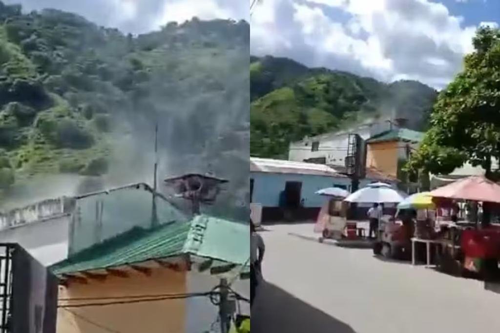 Drones y disparos atacaron la Alcaldía de Rioblanco, Tolima
