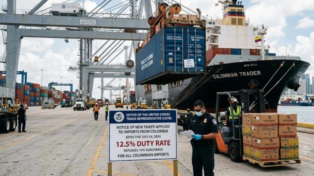 EE. UU. endurece aranceles a Colombia: sube al 12,5 % el impuesto para varias exportaciones