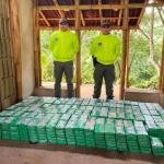 Incautan una tonelada de cocaína en zona rural de Santa Marta