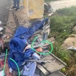 Esta sería una de las piernas de Kbeto Zuleta tras grave accidente de bus