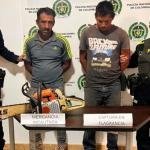A la cárcel dos hombres señalados de provocar incendio forestal en Tolima