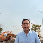 Alcalde encargado David Farelo mantiene estricto seguimiento a las obras del Colector Bellavista