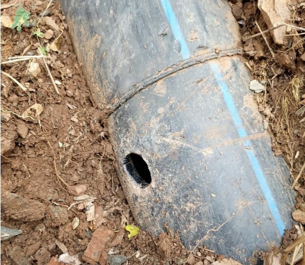ESSMAR denuncia afectación a la infraestructura de acueducto por intervención de terceros en la vía a Taganga