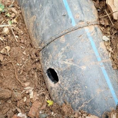 ESSMAR denuncia afectación a la infraestructura de acueducto por intervención de terceros en la vía a Taganga