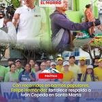 Con recorridos en barrios populares, Felipe Hernández fortalece respaldo a Iván Cepeda en Santa Marta